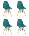 Стул Style DSW темно-бирюзовый x4