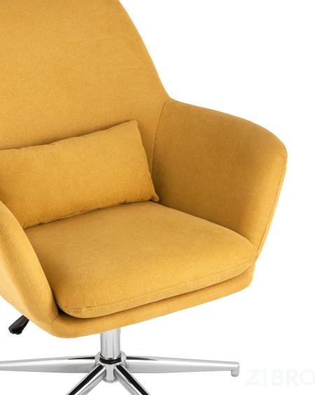 Кресло Рон регулируемое мягкое оранжевое обивка ткань