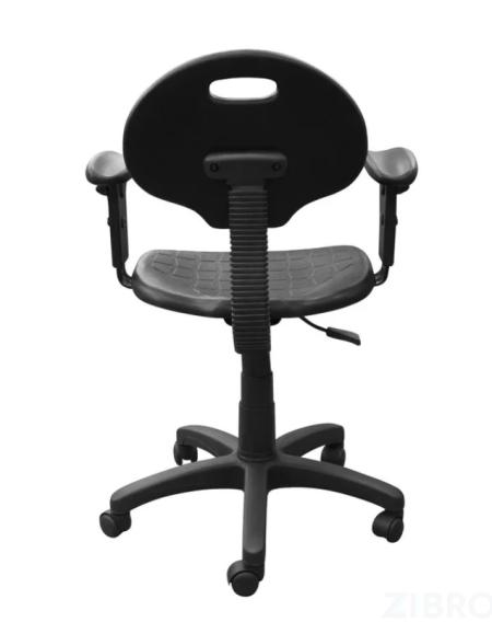 Кресло-стул КР11 полиуретан с подлокотниками