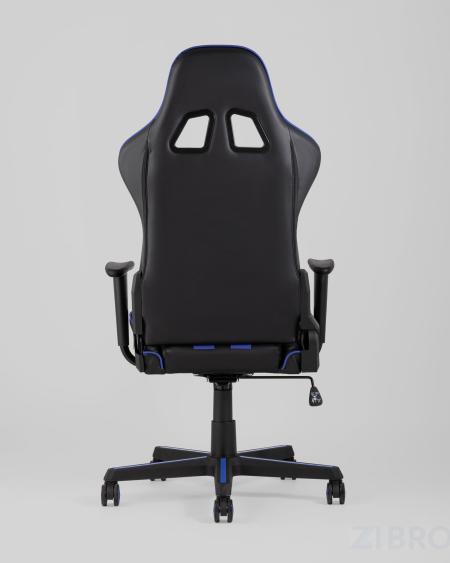 Игровое кресло компьютерное TopChairs Camaro синее геймерское