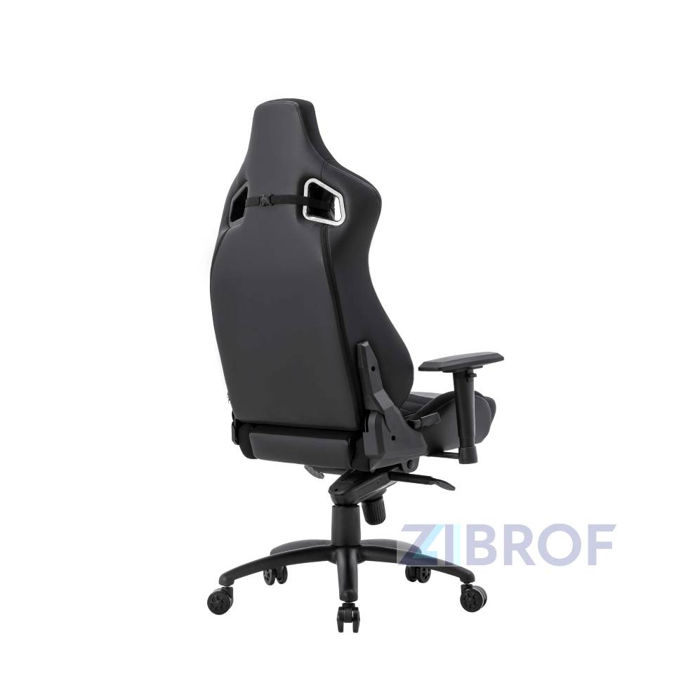 Игровое кресло компьютерное TopChairs Racer Premium черное геймерское