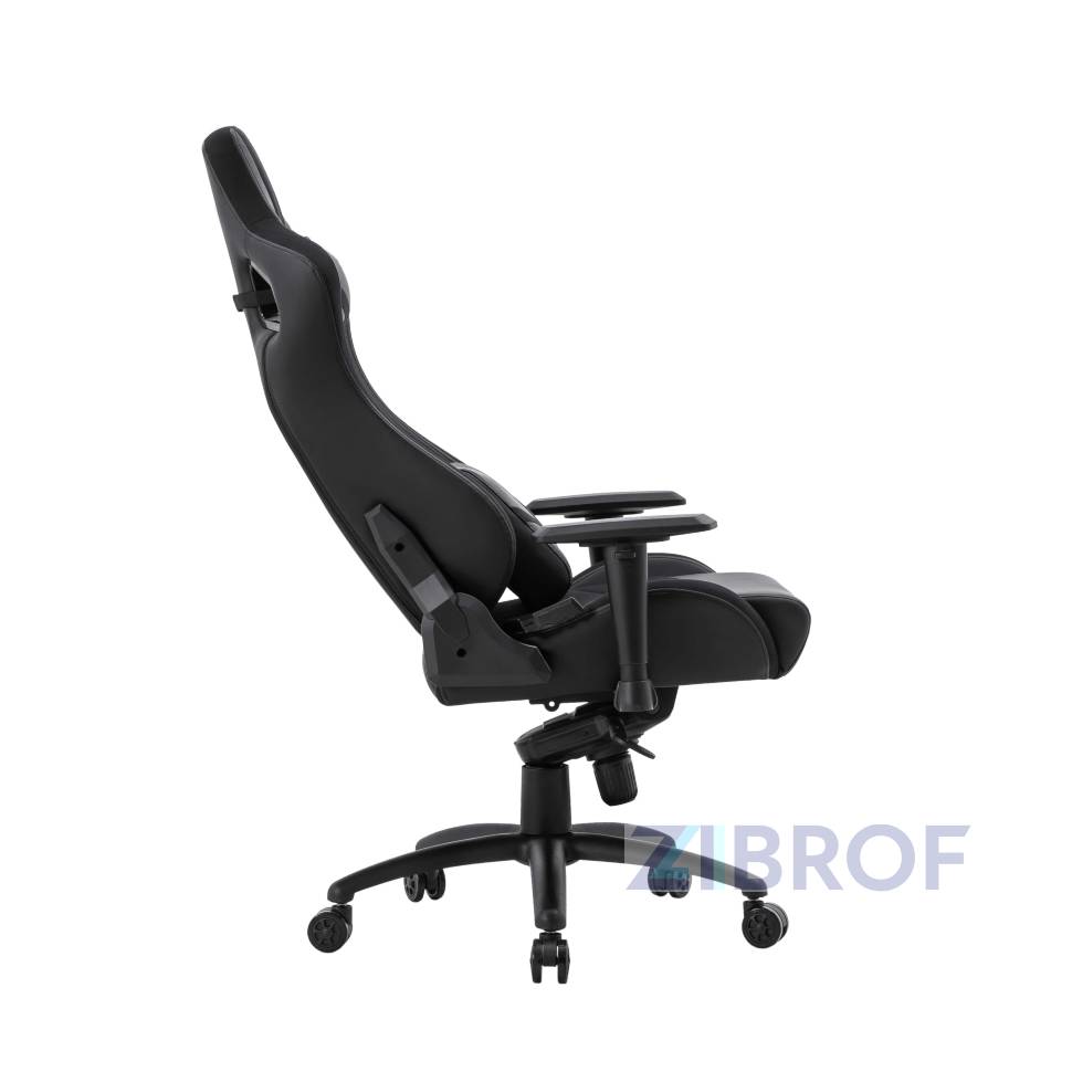 Игровое кресло компьютерное TopChairs Racer Premium черное геймерское