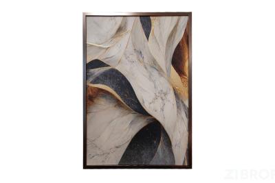 89VOR-GOLD ART  Холст "Золотое искусство" 70*100 см, багет латунь, зол.поталь