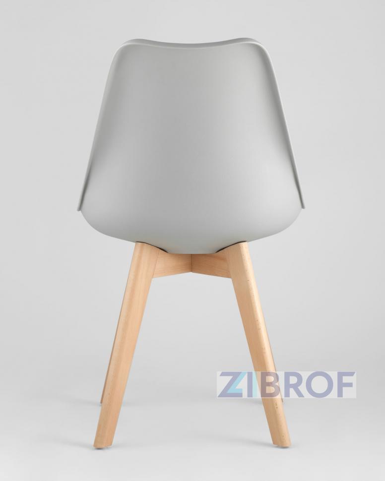 Обеденная группа стол Берген 160-220*90, 6 cтульев Frankfurt серые