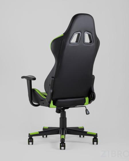 Игровое кресло компьютерное TopChairs Gallardo зеленое геймерское