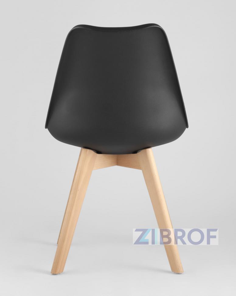 Обеденная группа стол Берген 160-220*90, 6 cтульев Frankfurt черные