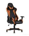 Игровое кресло компьютерное TopChairs Gallardo оранжевое геймерское