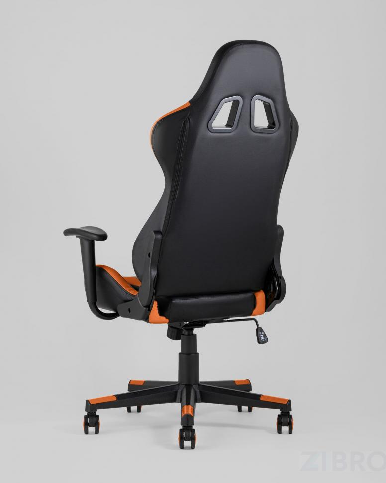 Игровое кресло компьютерное TopChairs Gallardo оранжевое геймерское