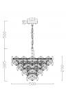 Подвесной светильник Freya FR1004PL-09CH