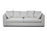 Диван Roberto трехместный, рогожка кремовый BOTEGA SVBEG 250*100*90см