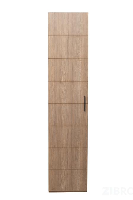 GD-10014/2-3 Шкаф Alto пенал c полками,цвет дуб Урбан Кофейный, фасад глухой 50*57*228.5см