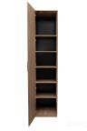 GD-10014/2-3 Шкаф Alto пенал c полками,цвет дуб Урбан Кофейный, фасад глухой 50*57*228.5см