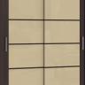 Шкаф-купе Риф-2 Лакобель вариант 3 венге BRN_1932