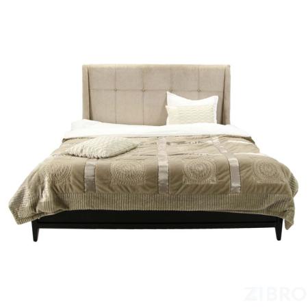Кровать Пуаре MK-6201-DC двуспальная 180х200 см Темный кофе