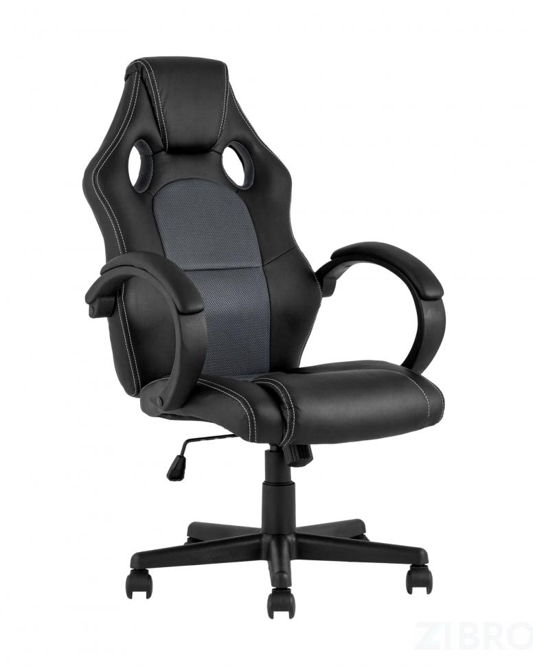 Игровое кресло компьютерное TopChairs Renegade, серое геймерское