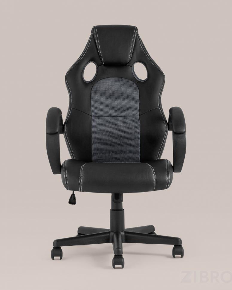 Игровое кресло компьютерное TopChairs Renegade, серое геймерское