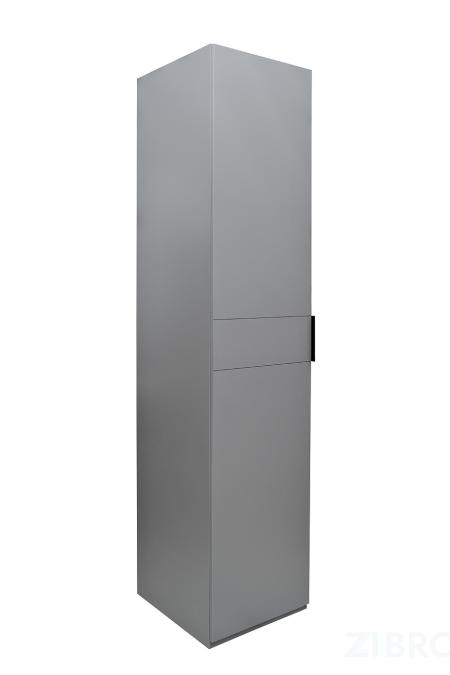 GD-10022-6 Шкаф Alto пенал c вешалкой,цвет серый Кобальт, фасад глухой 50*57*228.5см