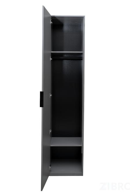 GD-10022-6 Шкаф Alto пенал c вешалкой,цвет серый Кобальт, фасад глухой 50*57*228.5см