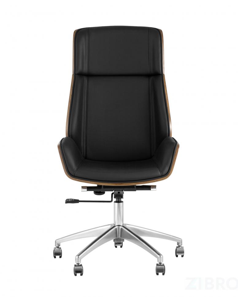 Кресло компьютерное руководителя TopChairs Crown, черное УЦЕНКА