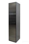 GD-10014/1-6 Шкаф Alto пенал c полками,цвет серый Кобальт, дверце стекло(рифленое) 50*57*228.5см