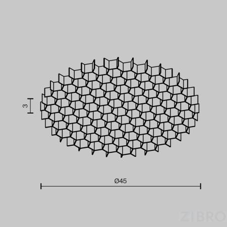 Комплектующие для светильника Technical HoneyComb-D45