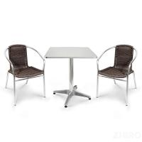 Комплект мебели  LFT-3099B/T3125-60x60 Brown (2+1)