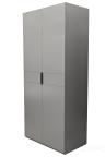 GD-10013/2-6 Шкаф Alto двухд с полками, цвет серый Кобальт, фасад глухой 100*57*228.5см