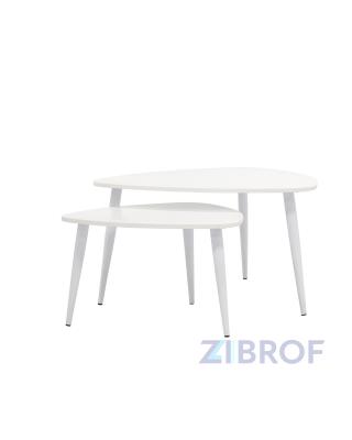 Журнальный столик Агата набор 80 см и 60 см