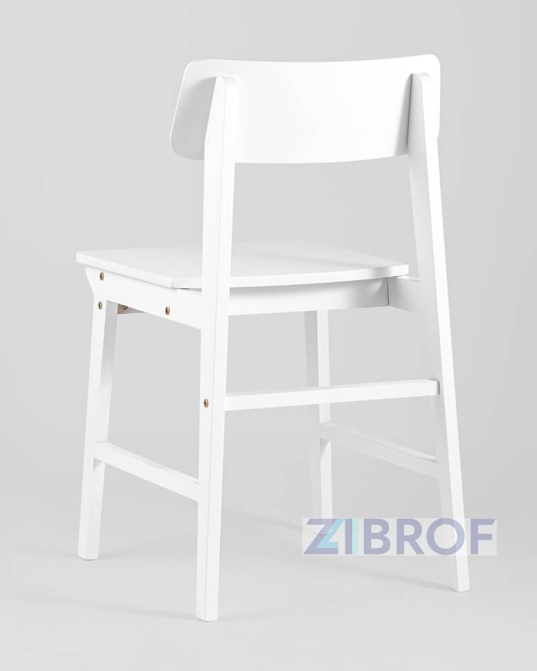 Обеденная группа стол Rondo раскладной 100-135*100 см белый, стулья Oden Wood белые